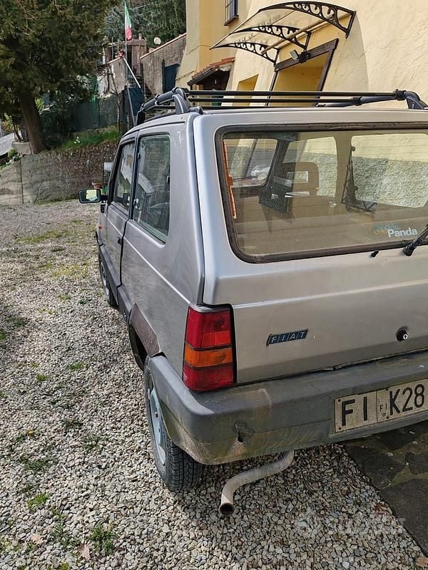 Usata Fiat Panda 4x4 1989 Grigio Utilitaria