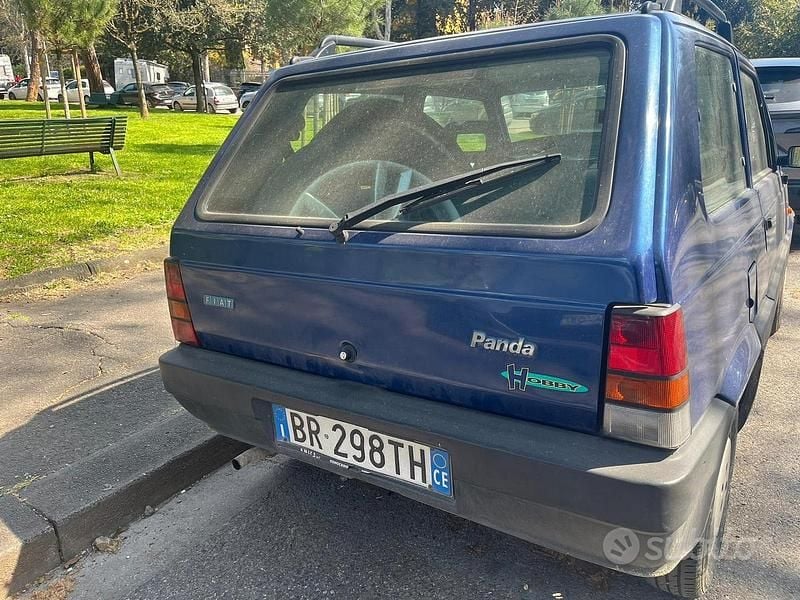 Usata Fiat Panda 54 CV (39 kW) 2000 Blu Berlina
