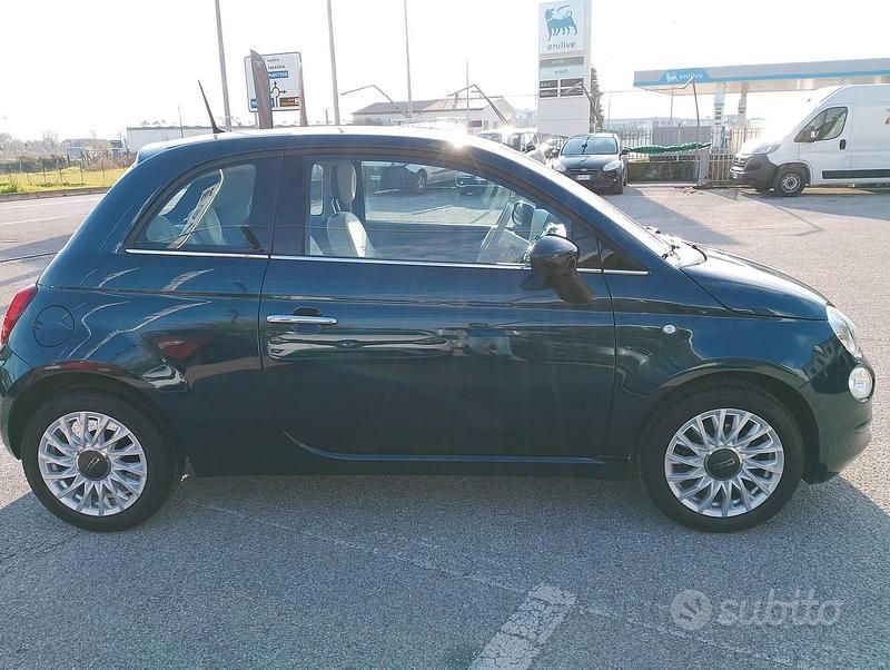 Usata Fiat 500 Lounge 69 CV (50 kW) 2018 Blu Berlina