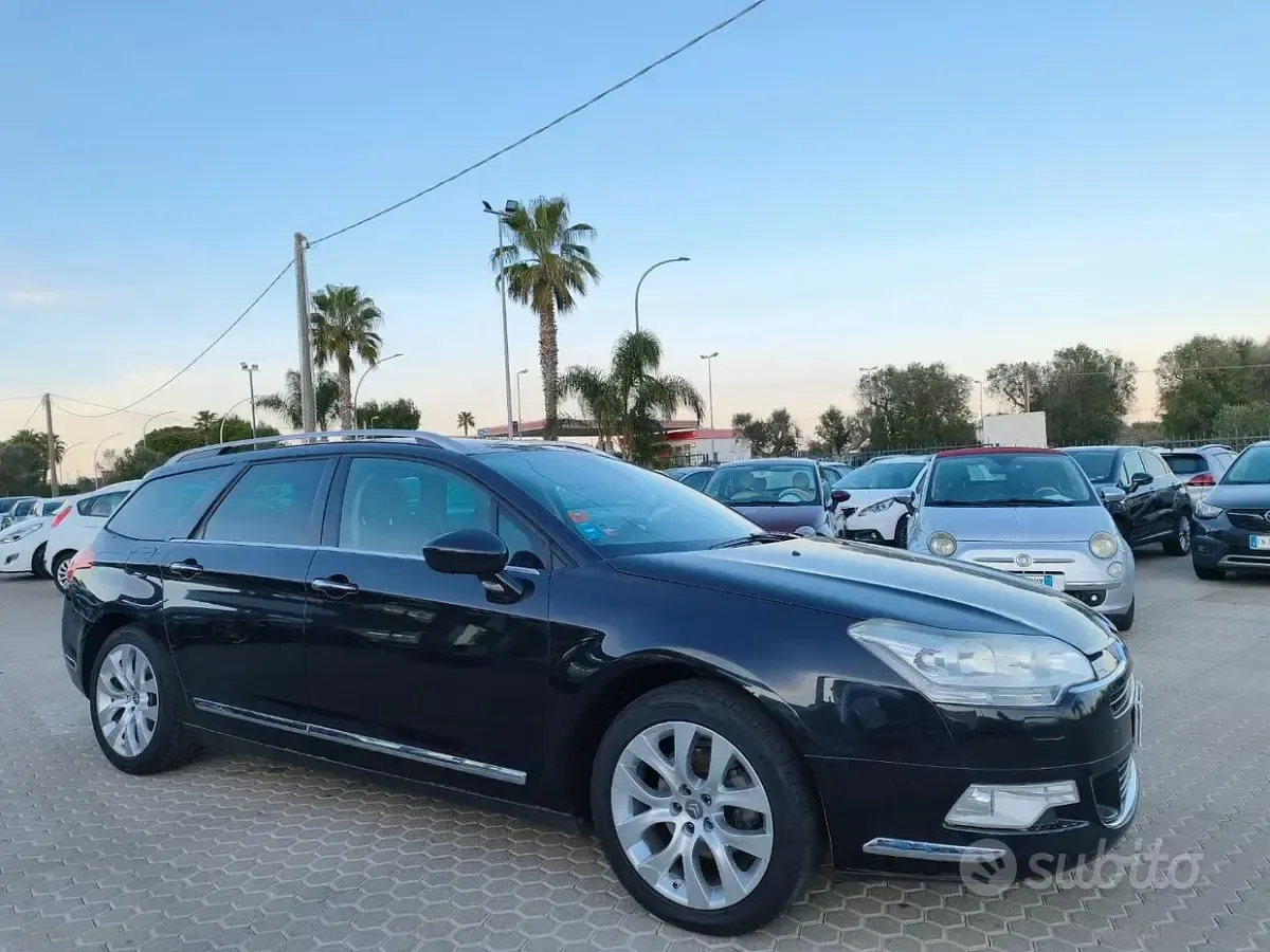Usata Citroën C5 Exclusive 136 CV (100 kW) 2009 Nero Station wagon