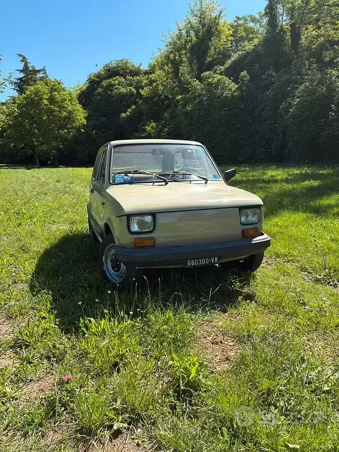 Usata Fiat 126 24 CV (17 kW) 1983 Verde Utilitaria