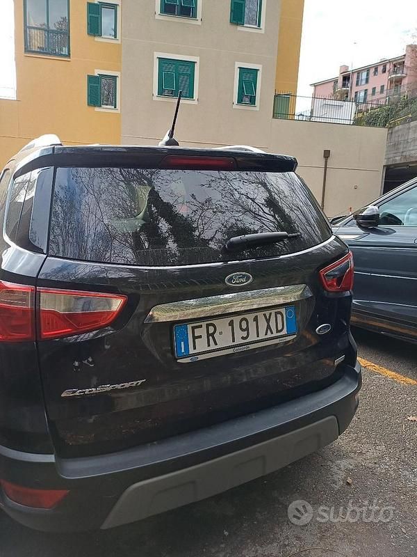 Usata Ford Ecosport 100 CV (73 kW) 2018 Nero SUV