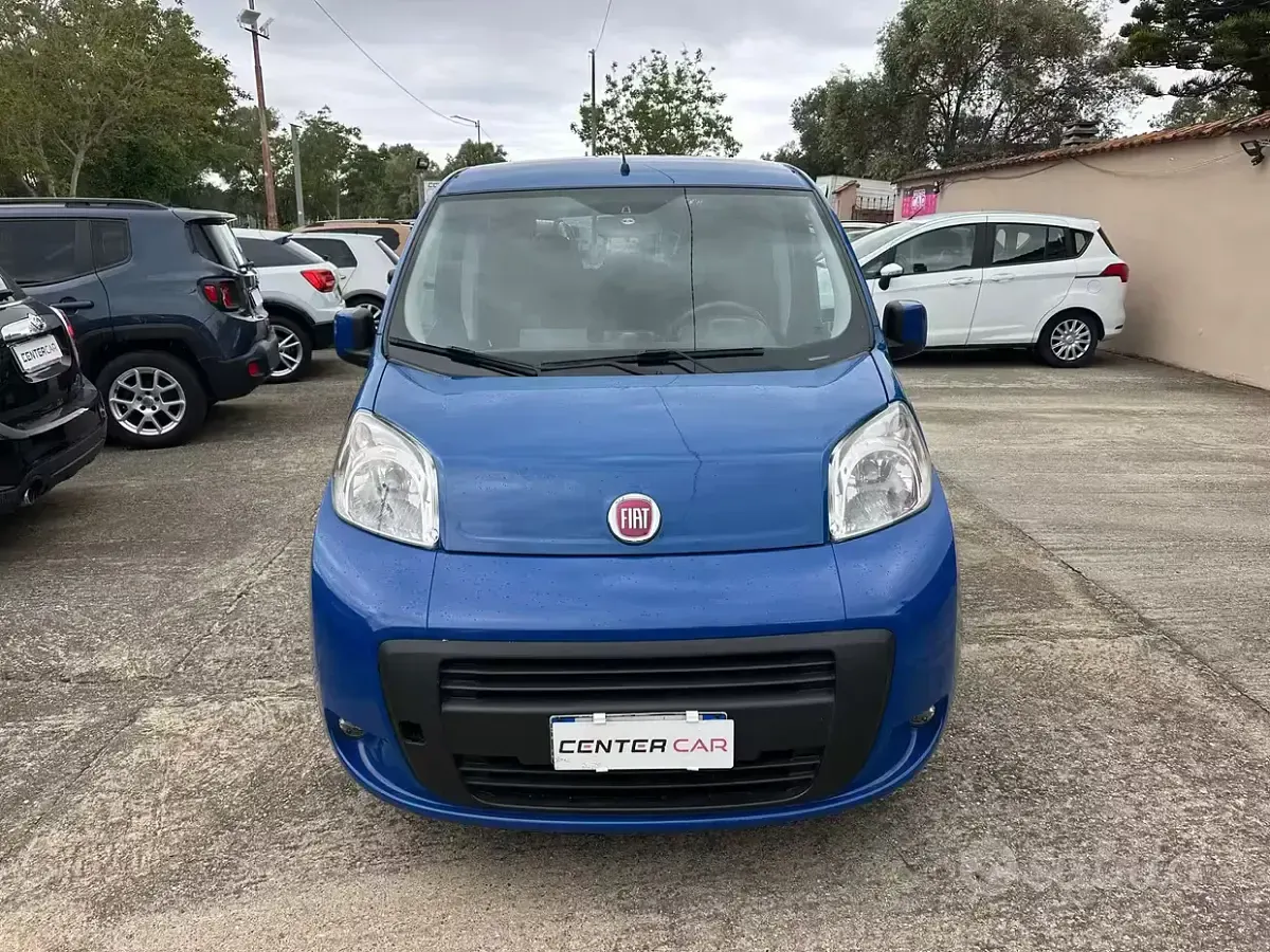 Usata Fiat Qubo Dynamic 95 CV (69 kW) 2013 Blu Monovolume