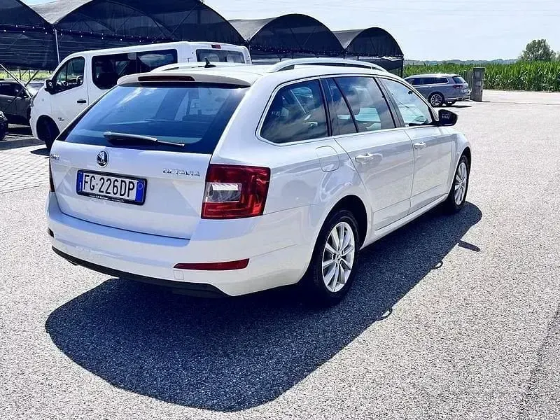 Usata Skoda Octavia Executive 110 CV (80 kW) 2016 Bianco Station wagon