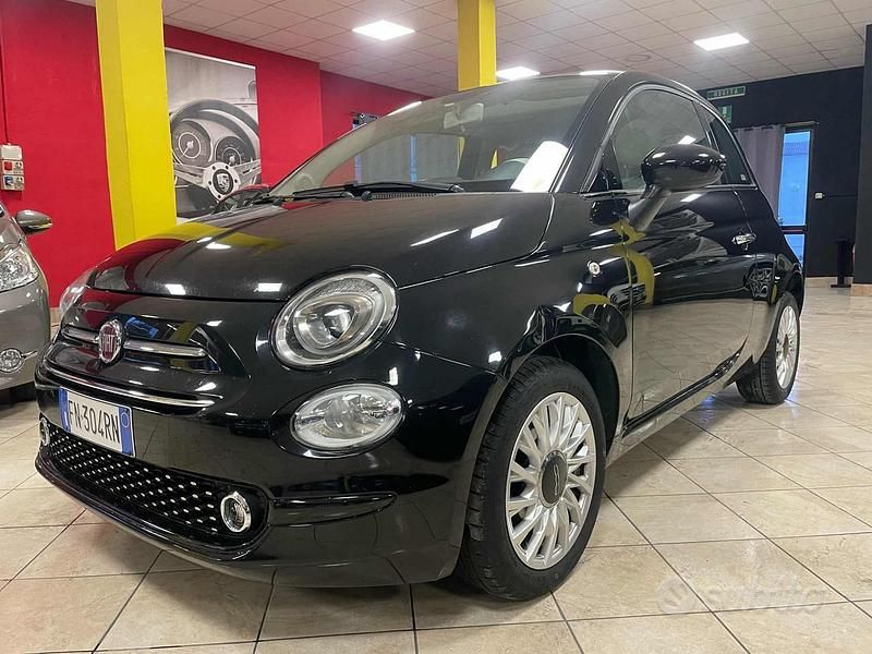 Usata Fiat 500 Lounge 69 CV (50 kW) 2018 Nero Utilitaria