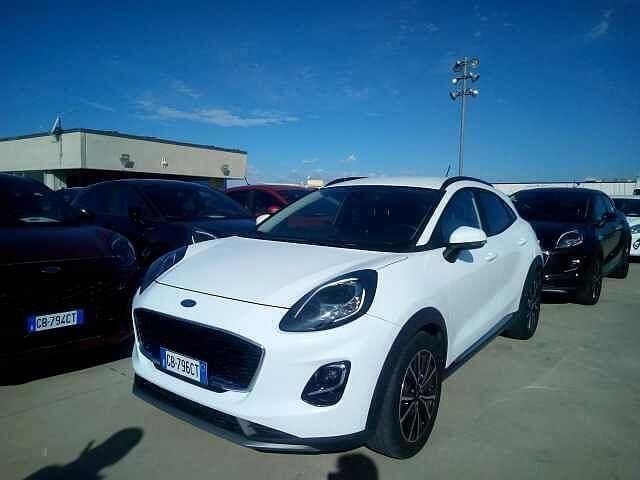 Usata Ford Puma Titanium 125 CV (91 kW) 2020 Bianco Coupé