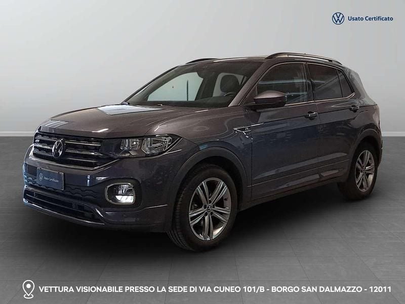 Usata VW T-Cross Sportline 95 CV (69 kW) 2022 5v grigio mangano metallizzato SUV