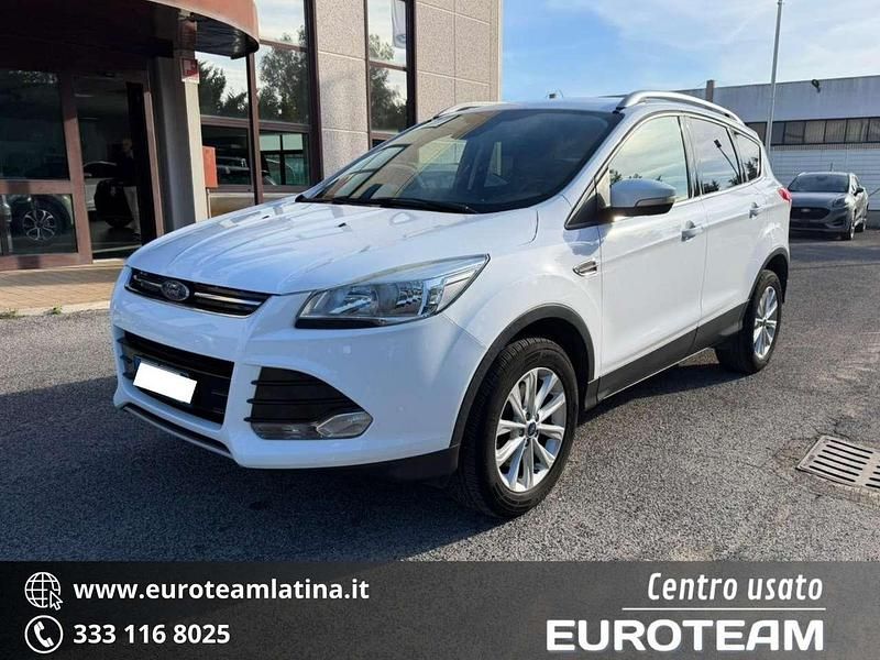 Bianco Usata 2016 Ford Kuga Titanium SUV | 10.500 € (Cara) - Immagine 1/4