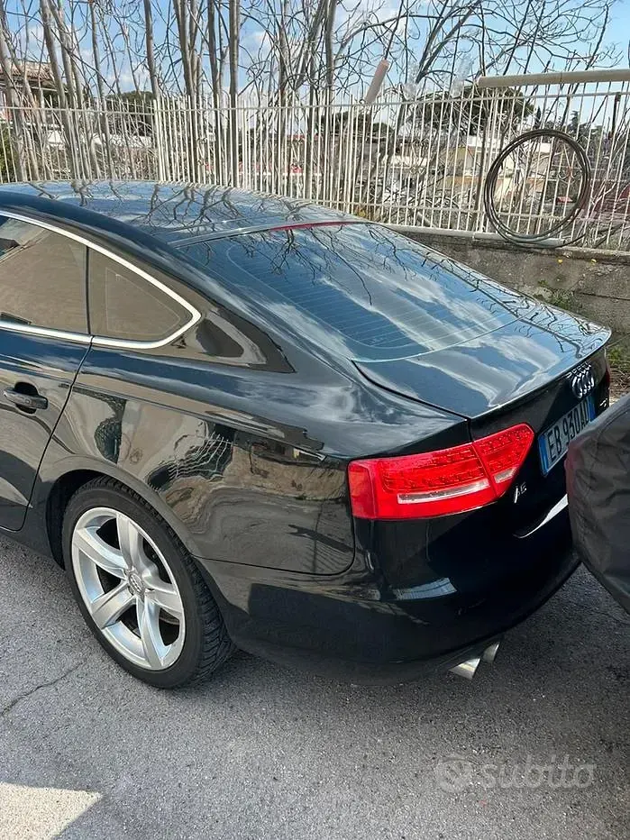 Usata Audi A5 S-Line 170 CV (125 kW) 2011 Nero Coupé