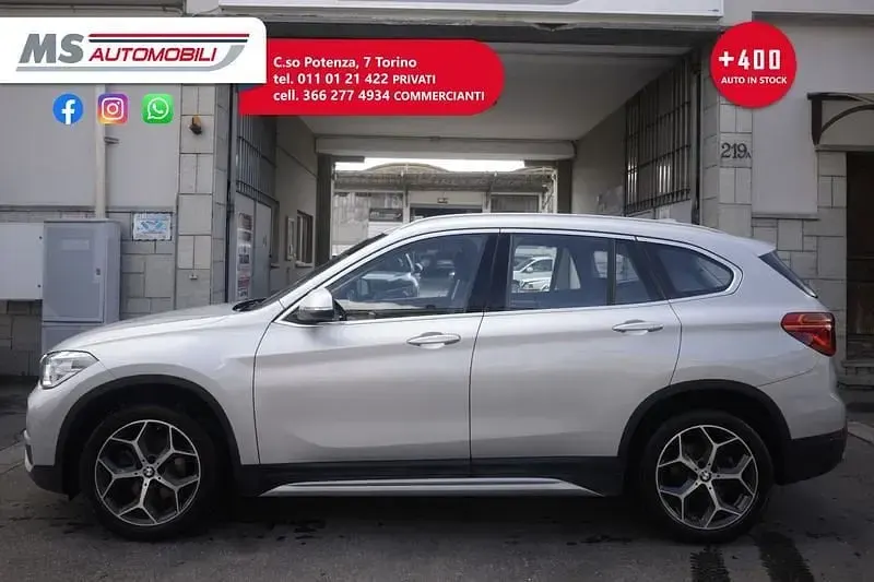 Usata BMW X1 xLine 150 CV (110 kW) 2018 Argento SUV