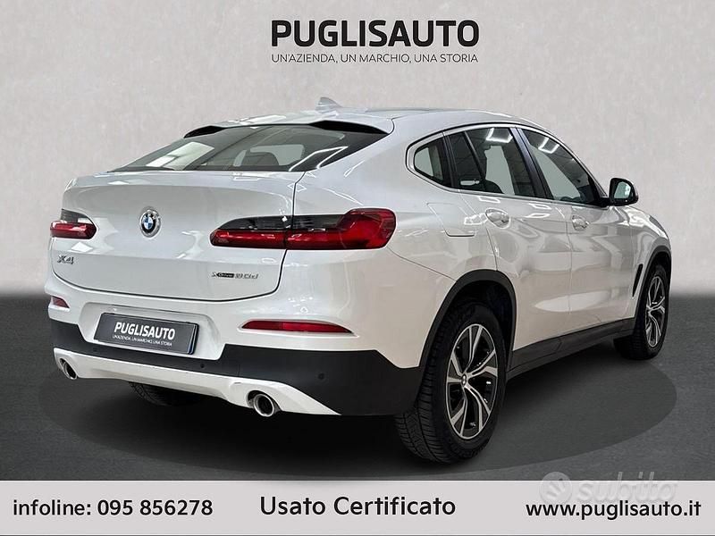Usata BMW X4 Advantage 190 CV (139 kW) 2018 Bianco SUV