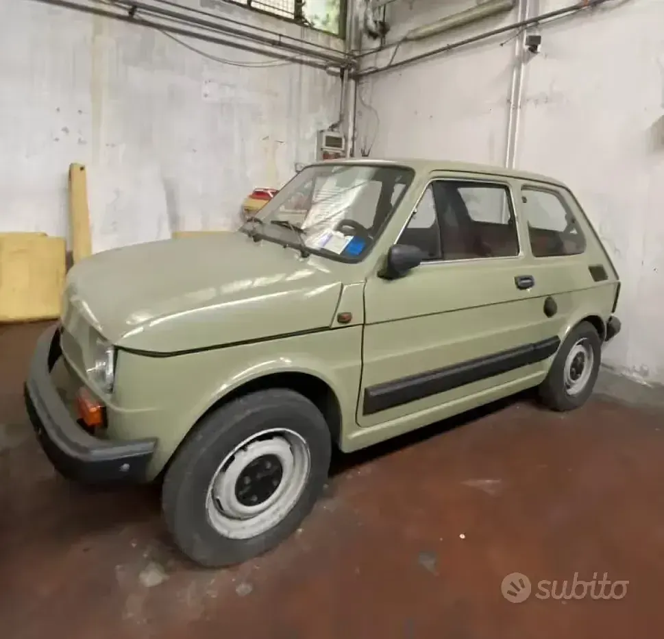 Usata Fiat 126 24 CV (17 kW) 1981 Verde(met.) Utilitaria