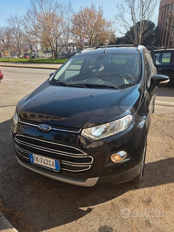 Usata Ford Ecosport Titanium S 125 CV (91 kW) 2017 Nero SUV