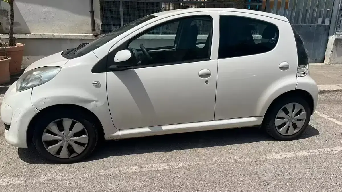 Usata Citroën C1 68 CV (50 kW) 2009 Bianco Utilitaria