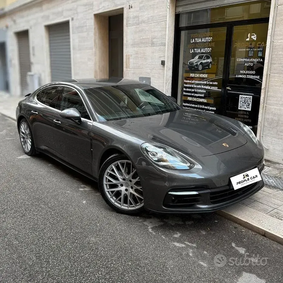 Usata Porsche Panamera 4S Diesel 422 CV (310 kW) 2017 Grigio Utilitaria