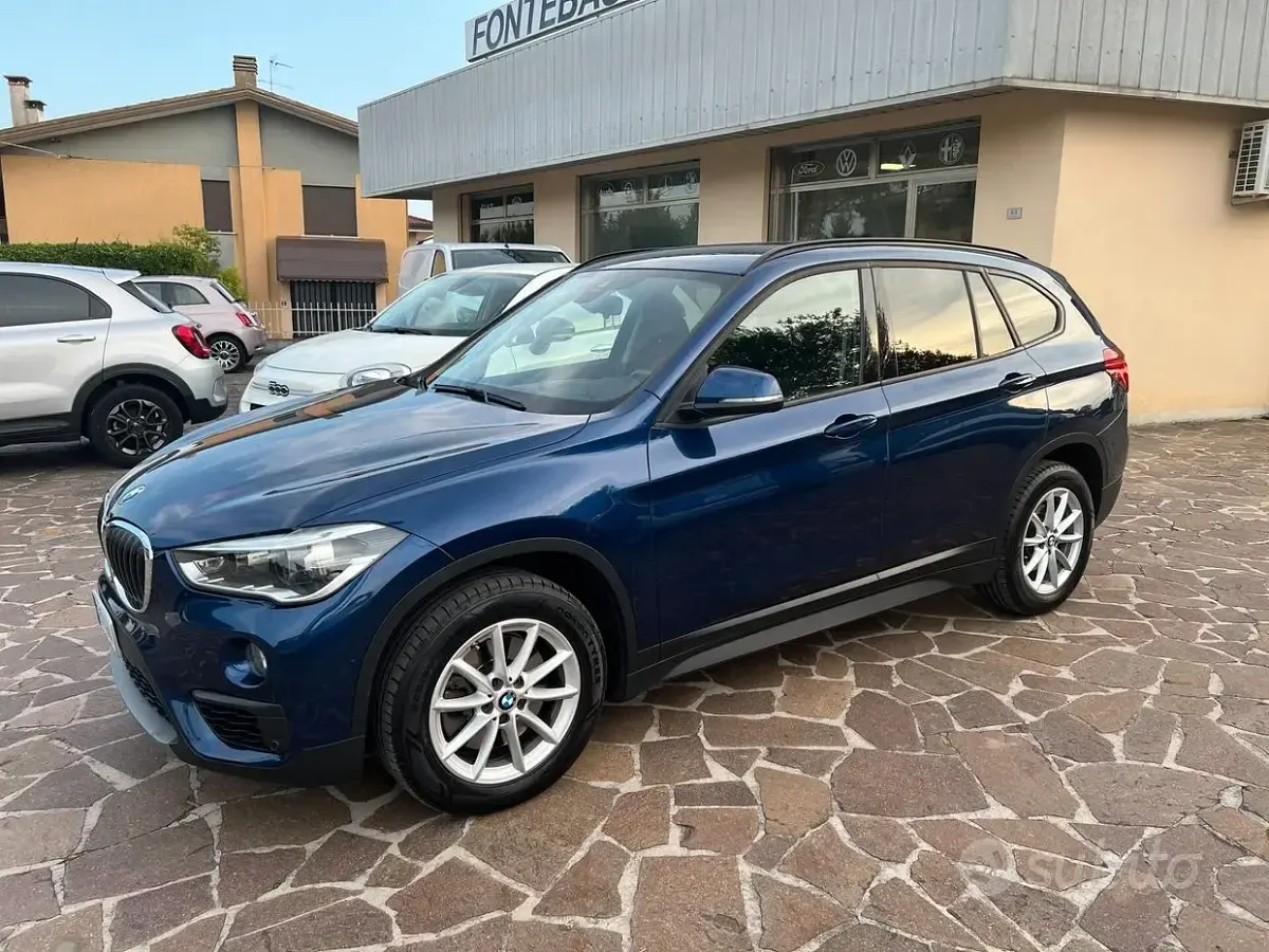 Usata BMW X1 Efficient Dynamics 190 CV (139 kW) 2019 Blu/azzurro SUV