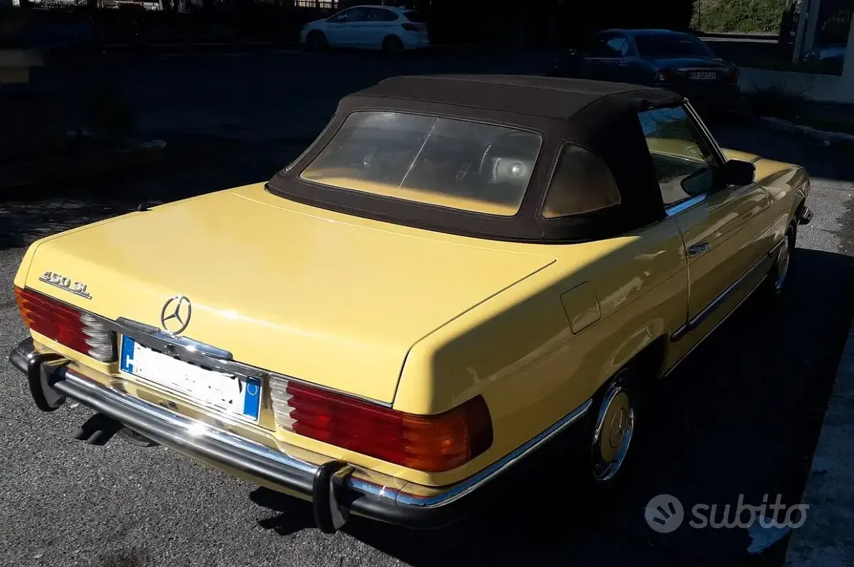 Usata Mercedes SL450 1970 Giallo Cabrio