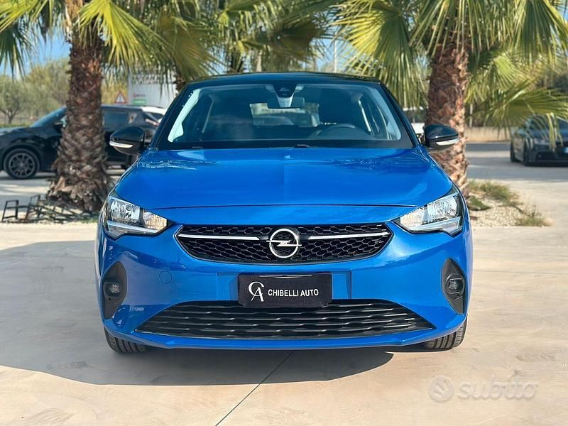 Usata Opel Corsa Elegance 75 CV (55 kW) 2021 Blu Berlina