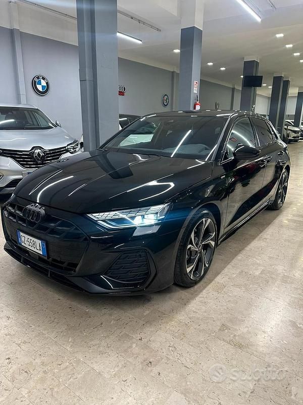 Nuova Audi A3 S-Line 149 CV (109 kW) 2025 Nero Berlina