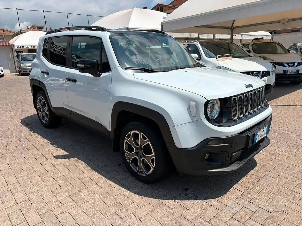 Usata Jeep Renegade Limited 140 CV (102 kW) 2015 Bianco SUV