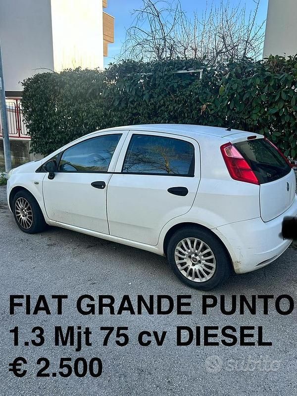 Usata Fiat Grande Punto 75 CV (55 kW) 2008 Utilitaria
