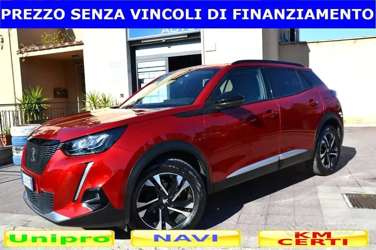 Brugt Peugeot 2008 Allure 131 HK (96 kW) 2022 Rød SUV
