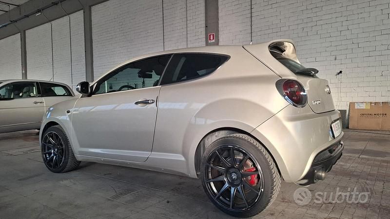 Usata Alfa Romeo MiTo Distinctive 120 CV (88 kW) 2011 Marrone Utilitaria