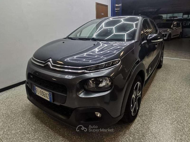 Grigio Usata 2017 Citroën C3 Live Due volumi | 8400 € (Buon prezzo) - Immagine 1/4