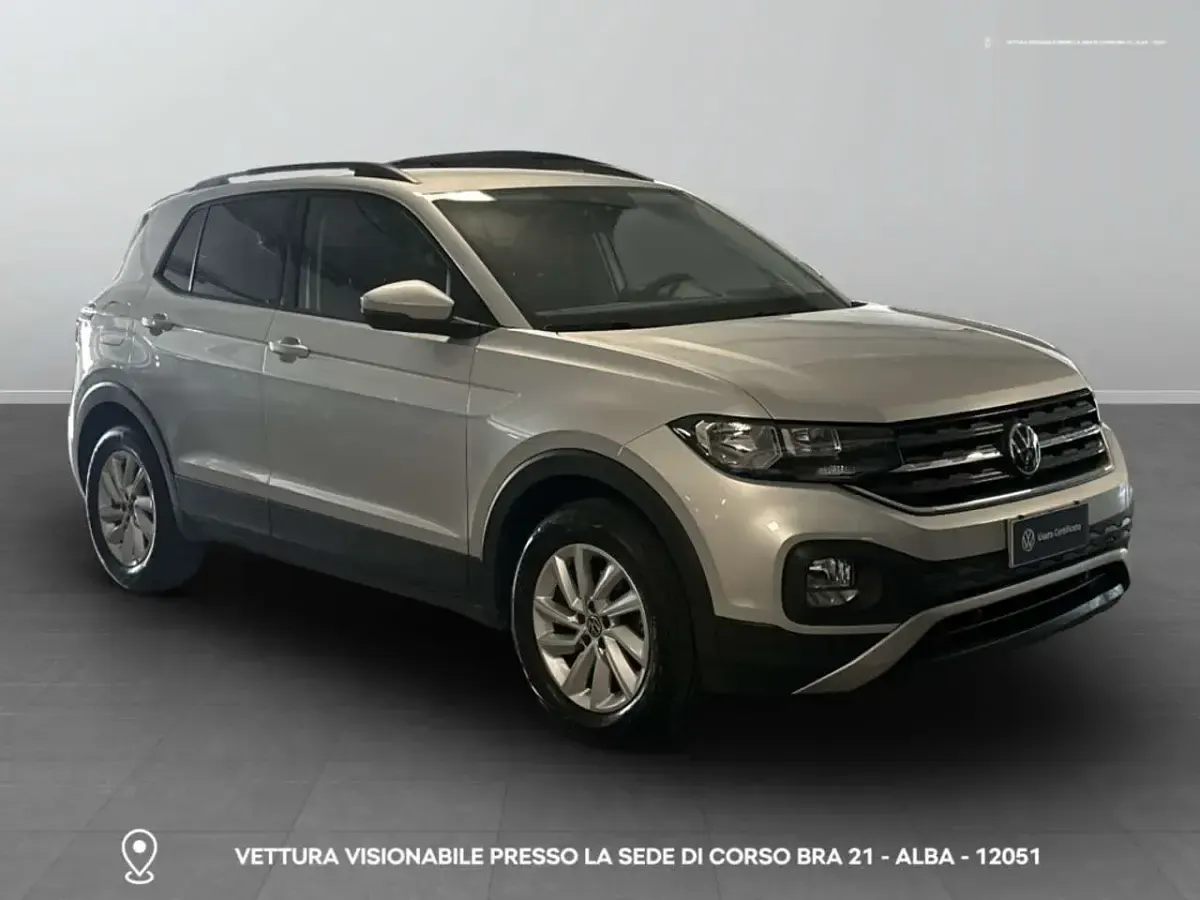 Usata VW T-Cross Style 95 CV (69 kW) 2023 0b argento luna metallizzato SUV