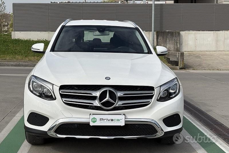 Usata Mercedes GLC250 Exclusive 204 CV (150 kW) 2016 Bianco SUV
