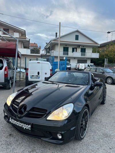Usata Mercedes SLK55 AMG AMG 360 CV (264 kW) 2005 Nero Cabrio