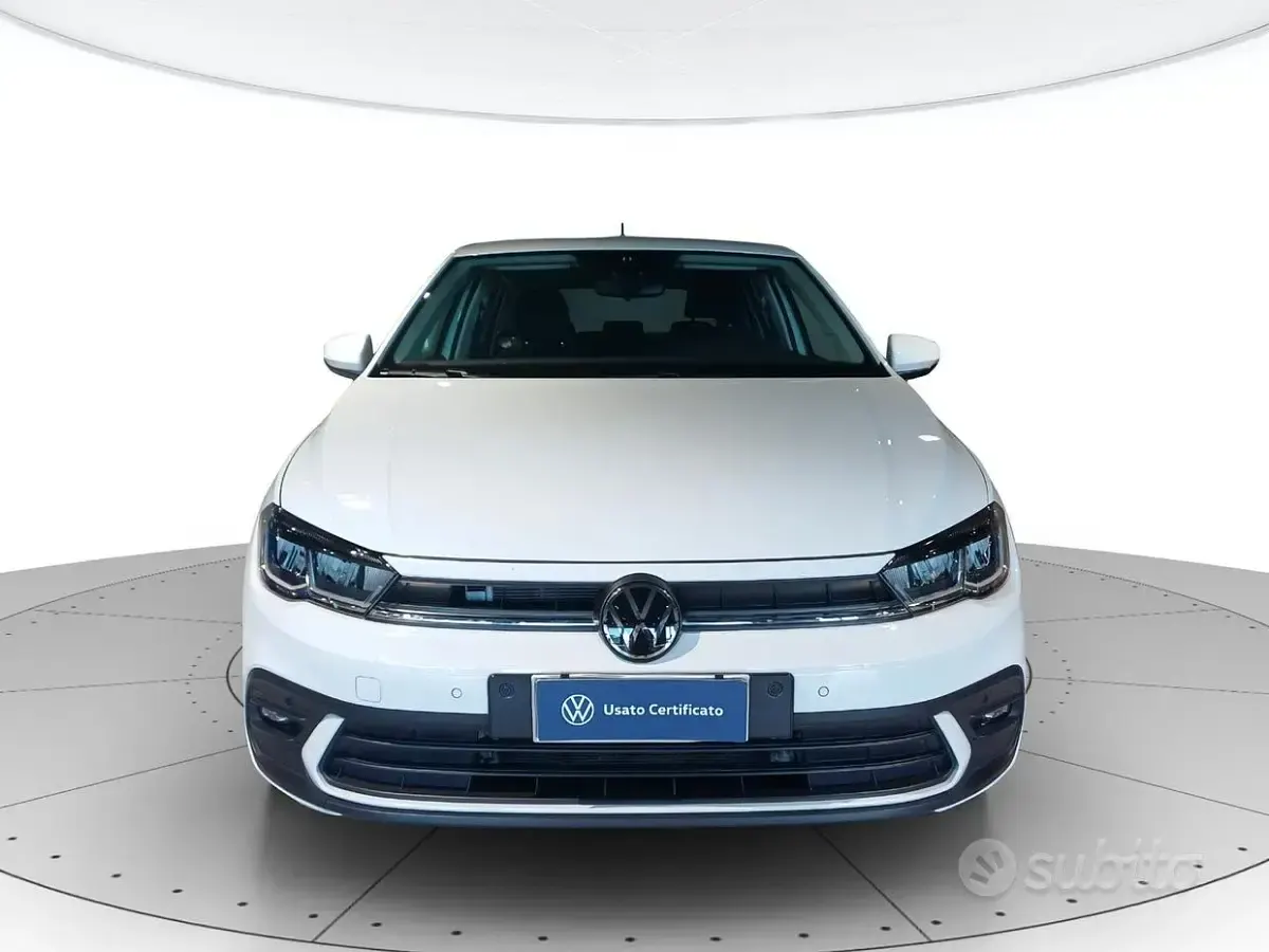 Usata VW Polo Life 95 CV (69 kW) 2023 Bianco Utilitaria