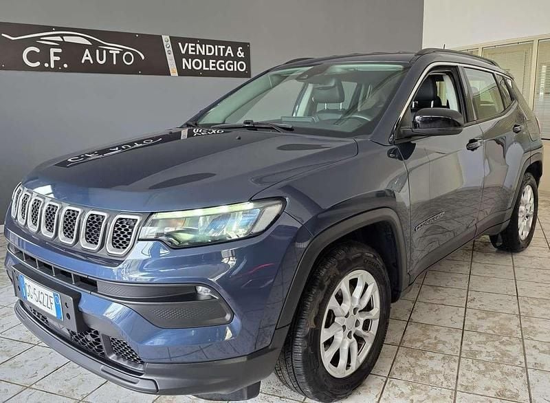 Blu/azzurro Usata 2021 Jeep Compass SUV | 14.890 € (Ottimo prezzo) - Immagine 1/4
