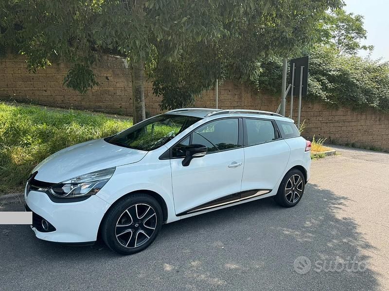 Usata Renault Clio GrandTour 90 CV (66 kW) 2013 Bianco Station wagon