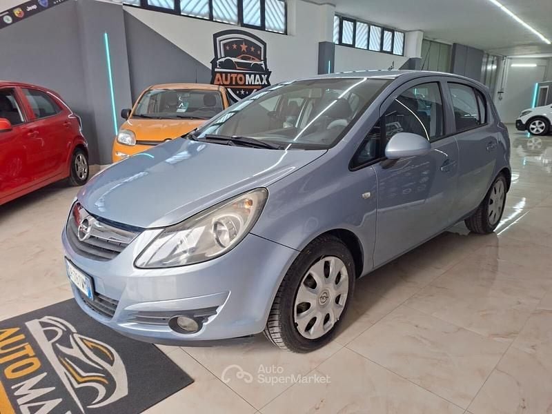 Occasion Opel Corsa Cosmo 75 ch (55 kW) 2008 Bleue Citadine
