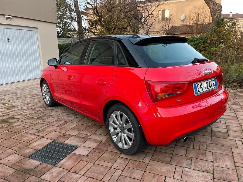 Usata Audi A1 2012 Rosso Utilitaria
