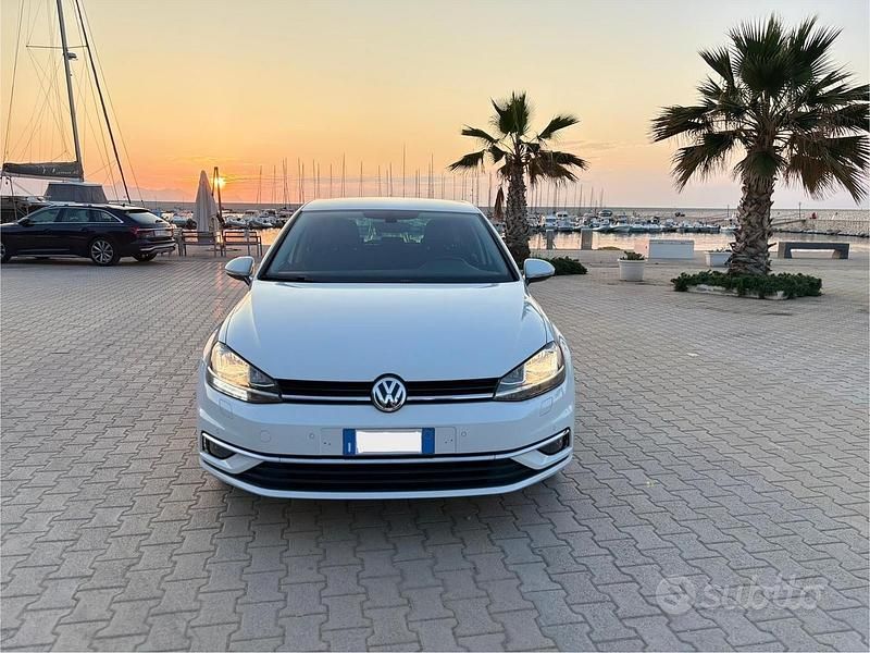 Usata VW Golf VII 2017 Bianco Berlina
