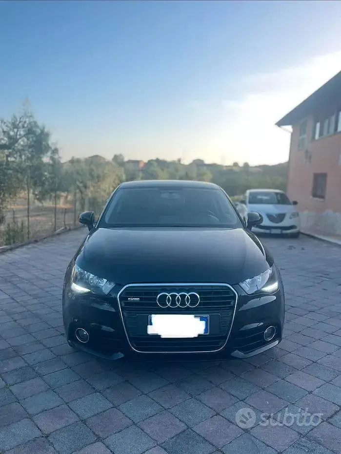 Usata Audi A1 Ambition 86 CV (63 kW) 2011 Nero Utilitaria