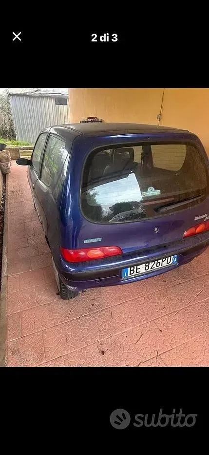 Occasion Fiat 600 1999 Bleue Citadine