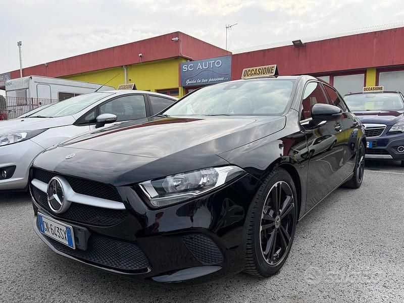 Usata Mercedes A180 Executive 109 CV (80 kW) 2018 Nero Berlina