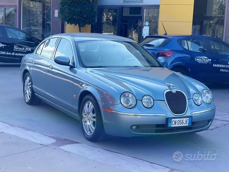 Usata Jaguar S-Type S 207 CV (152 kW) 2004 Blu Berlina