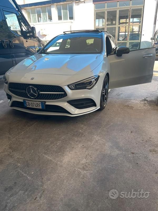 Usata Mercedes CLA200 Shooting Brake Premium Plus 150 CV (110 kW) 2020 Bianco Station wagon