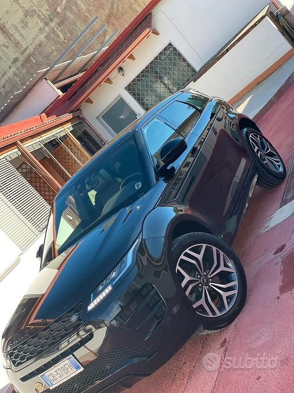 Usata Land Rover Range Rover evoque 2020 Nero SUV
