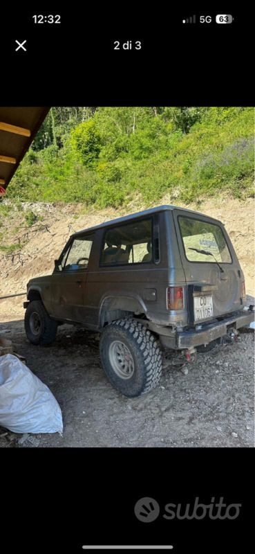 Usata Mitsubishi Pajero 84 CV (61 kW) 1990 Grigio SUV