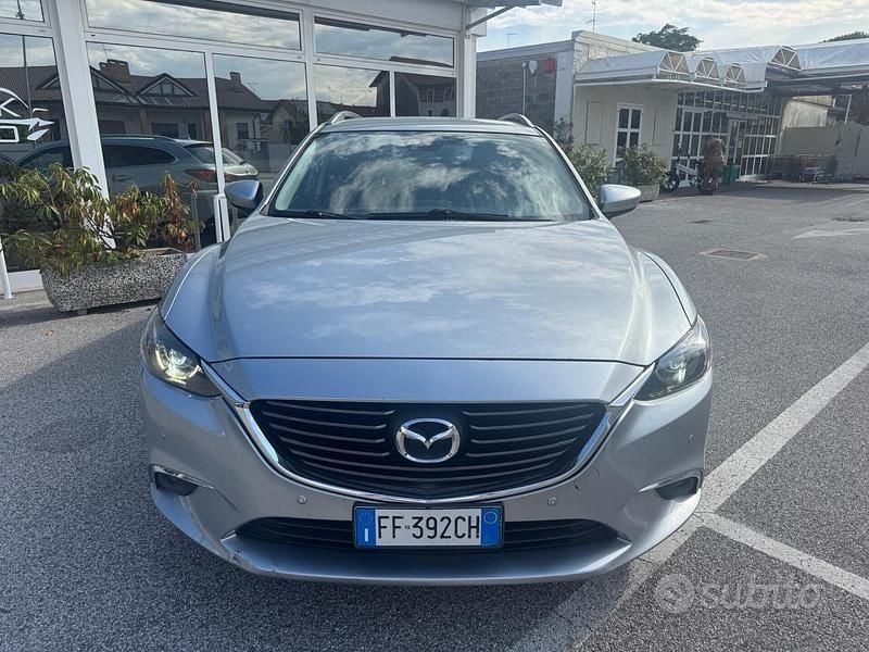 Begagnad Mazda 6 Evolve 150 HK (110 kW) 2016 Blå Kombi