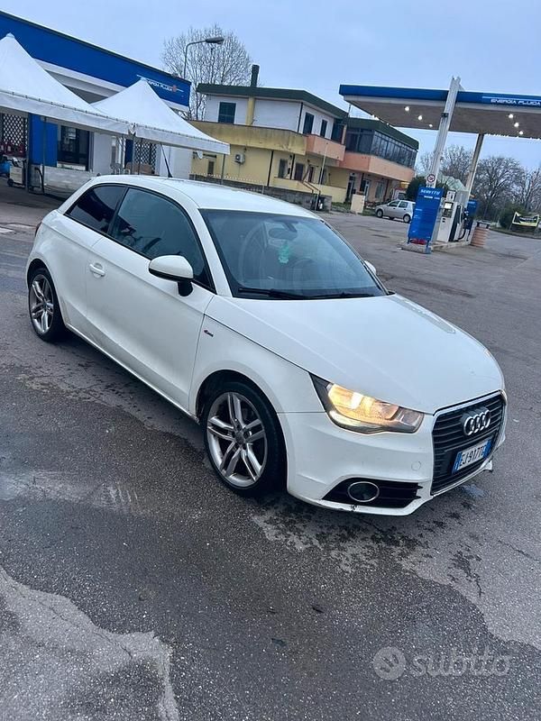 Usata Audi A1 S-Line 2011 Bianco Utilitaria