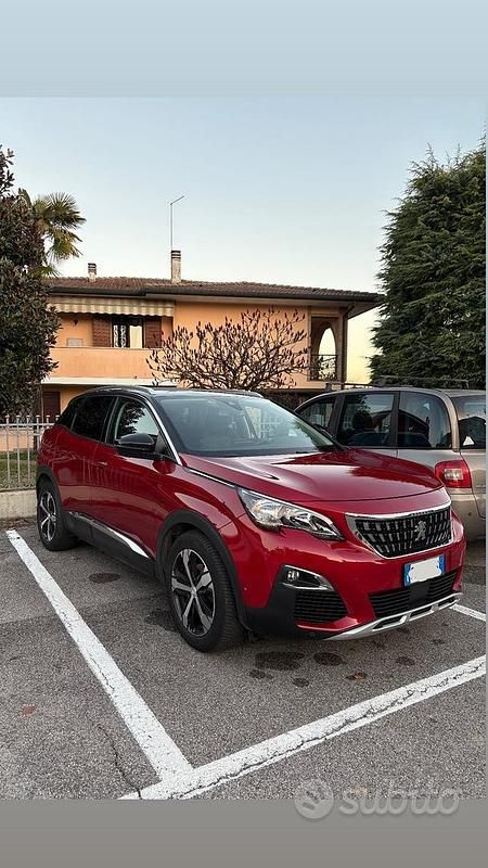 Usata Peugeot 3008 2018 Rosso SUV