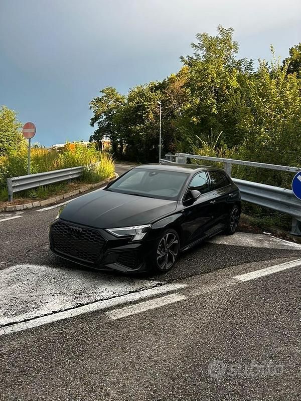 Usata Audi A3 S-Line 150 CV (110 kW) 2023 Nero Berlina