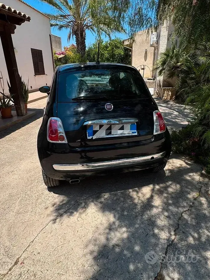 Usata Fiat 500 69 CV (50 kW) 2015 Nero Utilitaria