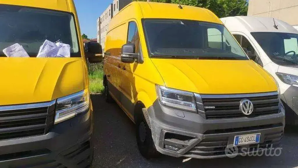 Usata VW e-Crafter 100 kW (136 CV) 2021 Giallo Furgone